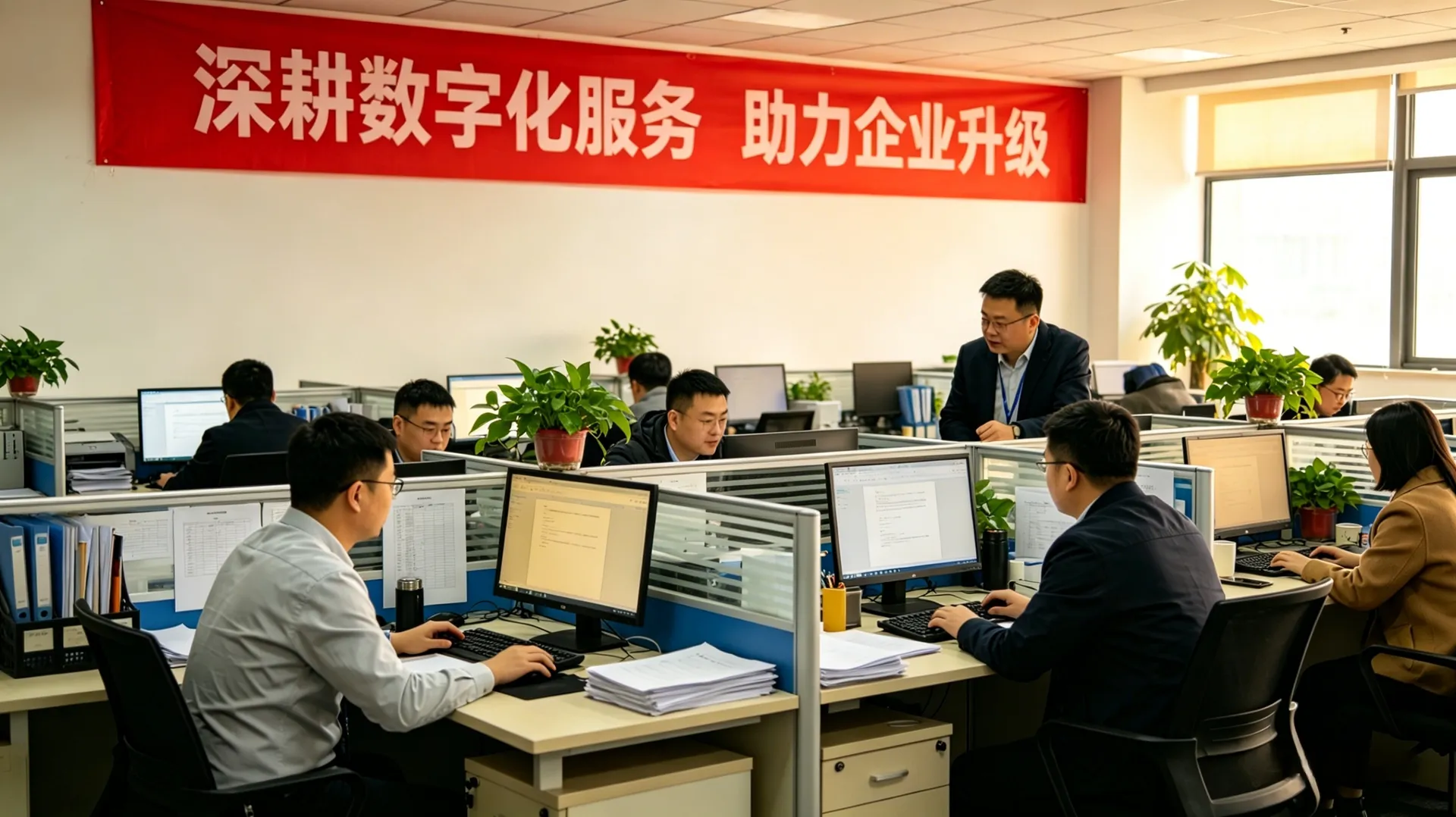 深耕数字化服务 助力中小企业稳步升级
