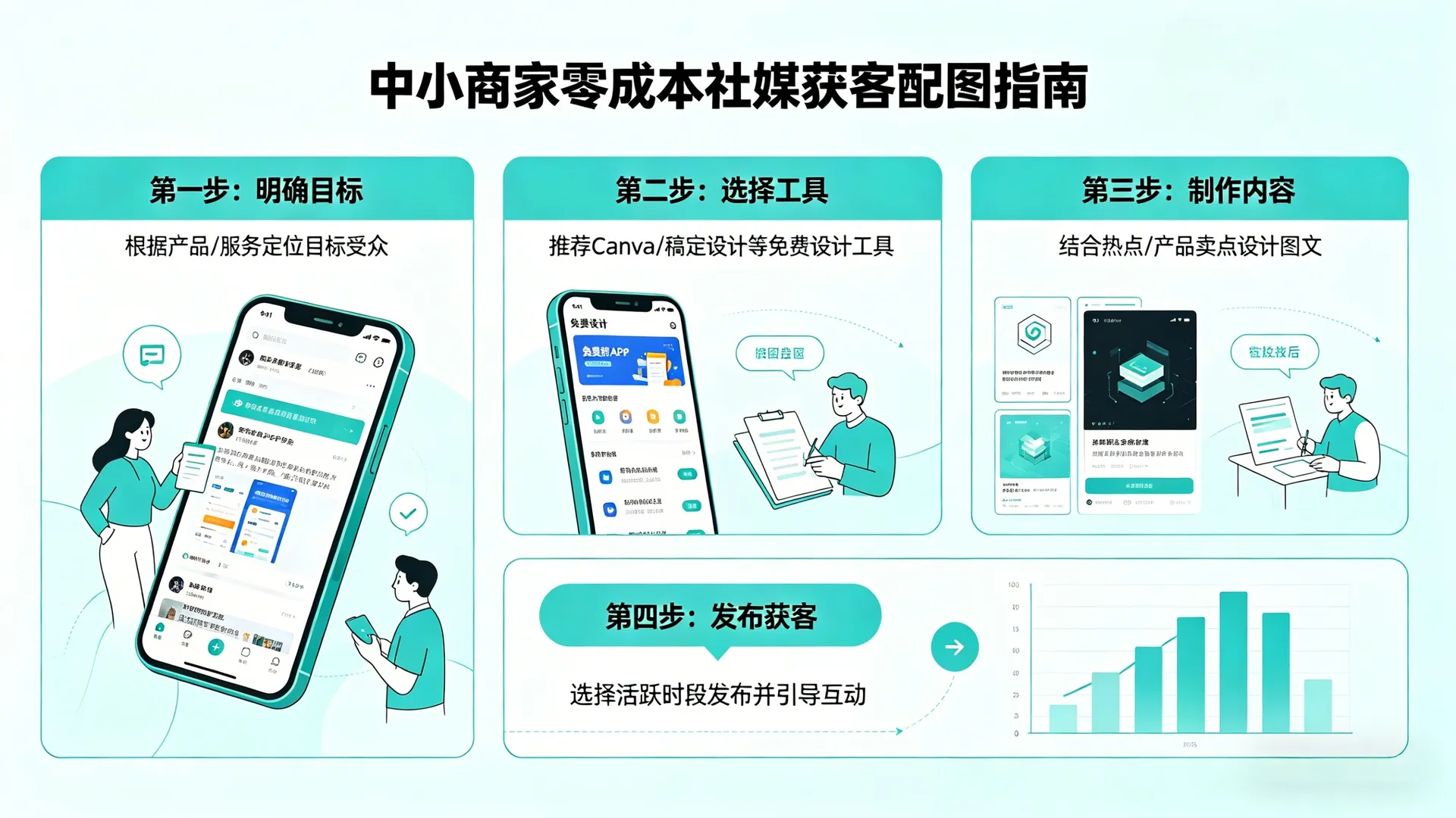 中小商家不用付费工具也能做社媒获客